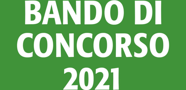 AVVISO DI SELEZIONE PER TITOLI ED ESAMI 2021